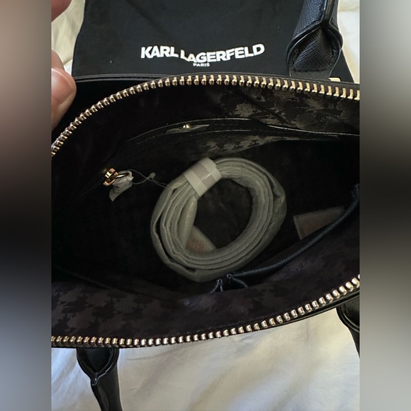 Karl Lagerfeld Paris Penelope Dome Satchel - Picture 5 of 10